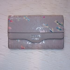Guess wallet floral print